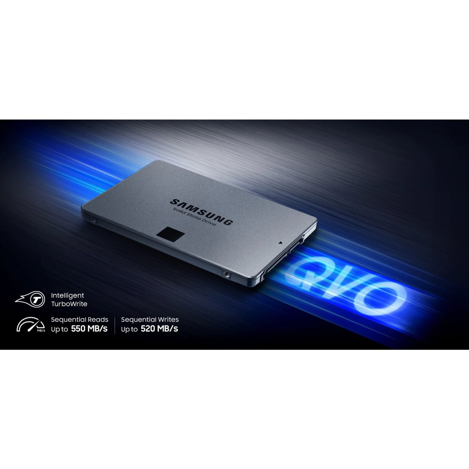 Samsung 870 QVO MZ-77Q4T0B/AM 4 TB Solid State Drive, 2.5