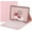 Pink, variant on REQO 2022 New iPad Pro 12.9 inch 6th 5th 4th 3rd Generation Keyboard Case with Touchpad Cute Round Key Color Keyboard iPad 12.9" Pro 2021 2020 2018 Detachable Touch Keyboard Cover (Black)
