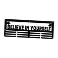 thumbnail image 2 of TISHITA Metal Hanger Display Iron Display Hanger Rack for Sports Medals Sports Award believe yourself, 2 of 8