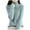 Mint Green, variant on Clearance! Lisingtool Autumn New Turtleneck Sweater Ladies Loose Large Size Thick Knitted Sweater Bottom Shirt
