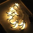 thumbnail image 2 of WEGFTDUOP 10 LED Ramadans Eids String Lights 65inch Star-Lamp Home Decor LED String Lights Indoor Outdoor For Home Garden Decoration, 2 of 3