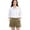 07# Camel, variant on HKYNLAG Cotton Linen Shorts for Women High Waisted Dressy Casual Summer Elastic Waist Comfy Stretch Twill Shorts with Pocket Ginger 2XL