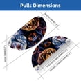 thumbnail image 2 of PhooArto 6 Pcs Cup Drawer Pulls, Dogs Pattern Shell Shape Handles Cabinet Knobs for Dresser Cupboard Closet Wardrobe with Screws, 2 of 7
