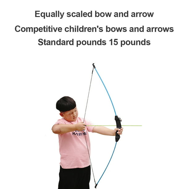 Ensemble flèches et Jeu de tir à l'Arc pour Enfants - 3 flèches - Cadeaux Anniversaire Noël pour