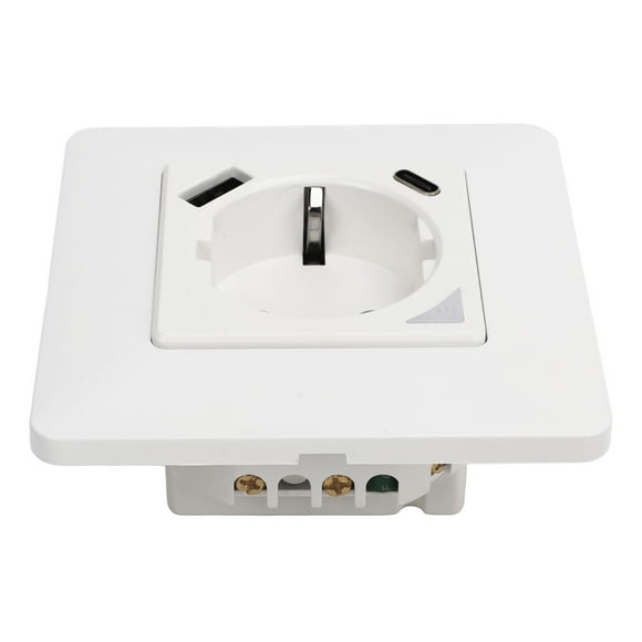 Smart Socket, Type C APP Remote Control USB Fast Charging AC100-240V Intelligent Plug PC For Factories