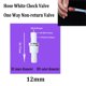thumbnail image 4 of EchoBliss 4Mm 6Mm 8Mm 10Mm 12Mm Manguera Id Plástico Válvula De Retención Vía Válvula Antirretorno, 4 of 4