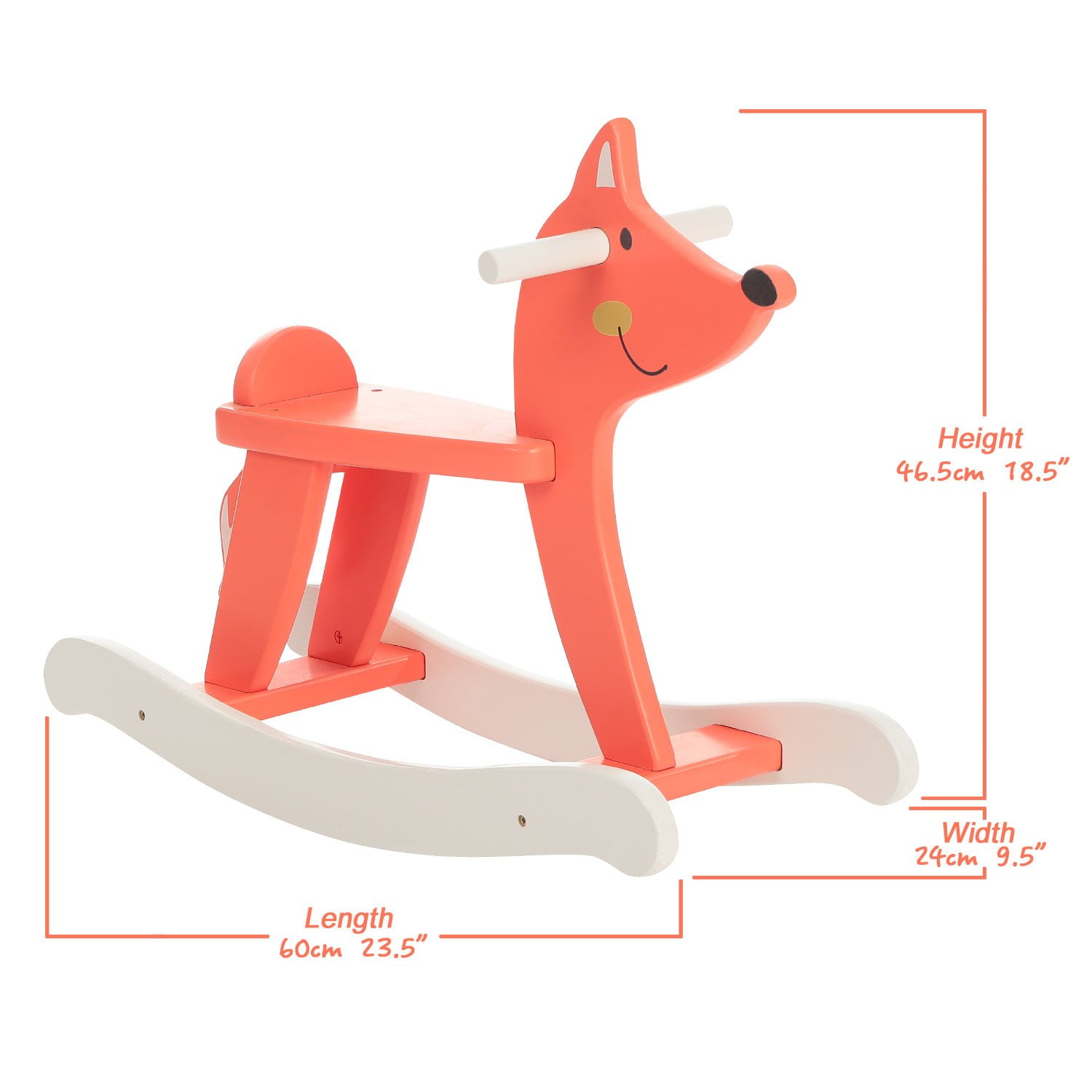 rocking fox toy