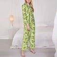 thumbnail image 3 of Naloa Cute Dinosaurs Cartoon Pajamas for Women Set, Womens Pajama Sets, Lounge Sets for Women, 2pjs for Women-Large, 3 of 7