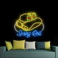 thumbnail image 4 of Handmadetneonsign Vietnamese Spring Roll Neon Sign, Vietnamese Food Wall Art Decor, Vietnamese Restaurant Wall Decor, 4 of 5