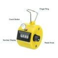 Thread Counter Clicker Uxcell Clicker Counter Hand Tally Counter Mechanical 4-Digit Number ...