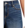 thumbnail image 4 of Time And Tru Women's Mid-Rise Raw Hem Shorts Sizes 2-20, 4 of 5