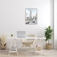 thumbnail image 2 of Stupell Industries Urban City Streets Crosswalk Town & City Painting Gray Framed Art Print Wall Art, 2 of 7