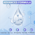 thumbnail image 3 of 100G UV Resin Crystal Clear Hard UV Cure Epoxy Resin, Upgraded Formula UV Resin, Solar Activated Glue Kit, 3 of 7