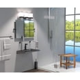 thumbnail image 3 of Gatco 4714MX Bleu 24"L Double Towel Bar, Matte Black, 3 of 4