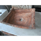 thumbnail image 3 of Lavabo Ovalin de Marmol Travertino Rojo DM Home Muebles y Decoracion Cuadrado, 3 of 3