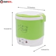 thumbnail image 2 of HLONK 1L/ 0.26Gal Mini Rice Cooker Steamer  Camping Rice Cooker Pot Portable Electric Rice Cooker with Measuring Cup and Spoon  Car-mounted Small Rice Cooker for Travel Outdoor Home Offic, 2 of 10