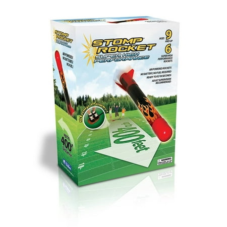 Stomp Rocket® Super High Performance, 6 Rockets