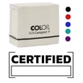 thumbnail image 2 of Printtoo Certified Self Inking Rubber Stamp Pre-Inked Office Stamp- Home Office Business Stationery, 47 x 20 mm Black, 2 of 7