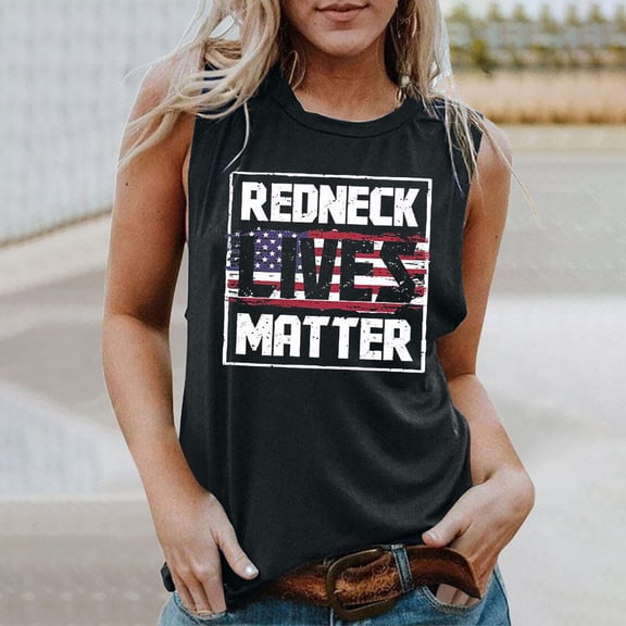 Honeeladyy Women's Print Tank Tops Adult Girls Summer Beach Funny Graphic Tanks Vest Blouse summer tops for women plus