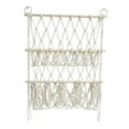 thumbnail image 4 of Red de animales de peluche, organización de hamacas, macramé bohemio para colgar en la pared, soporte organizador suave tejido a mano para dormitorio, estilo B mayimx Red de hamaca rellena, 4 of 9