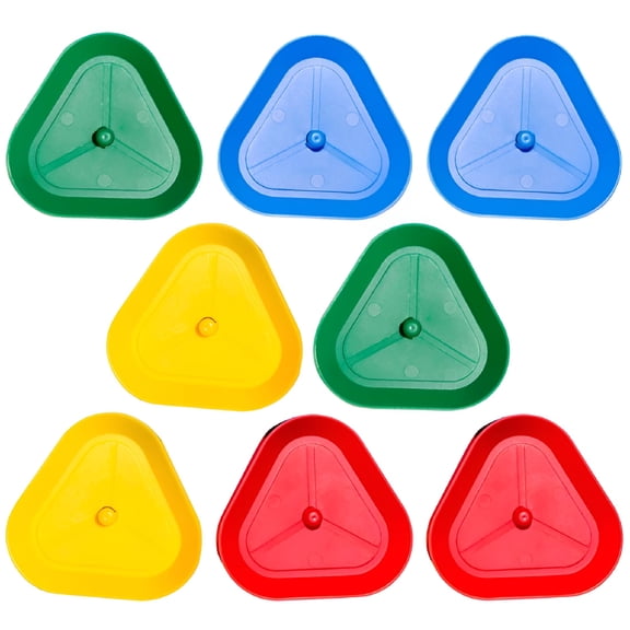 BESTSKY 8 Pcs Card Holder Playing Cards Poker Cards Stand Plastic Pallet Hands-free Holders Organizer Racks
