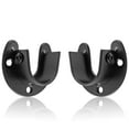 thumbnail image 6 of 2pcs Heavy Duty Rod Holders Curtain Rod Holder set for Closet & Wardrobe Use, 6 of 13