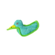 DuraForce - Duck 1 Blue - Durable Woven Fiber - Squeakers - Multiple Layers. Made Durable, Strong & Tough. Interactive Play (Tug, Toss & Fetch). Machine Washable & Floats