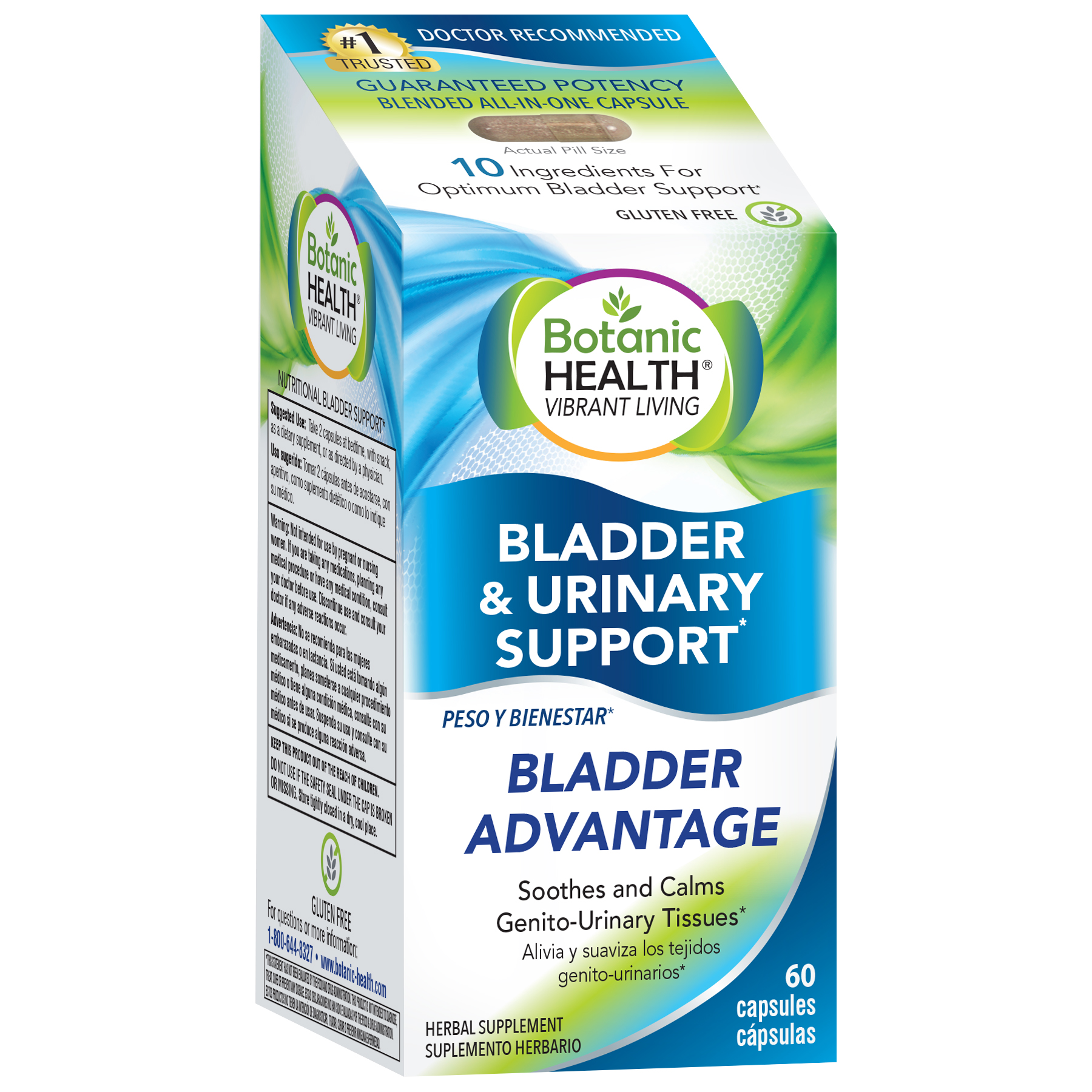Botanic Health Bladder Advantage, 60 Ct