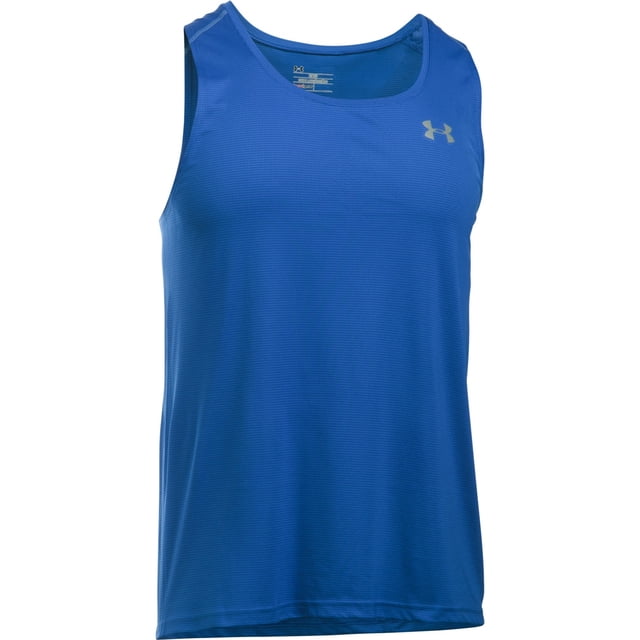 Under Armour Coolswitch Camiseta sin mangas para hombre, azul, XX-Large