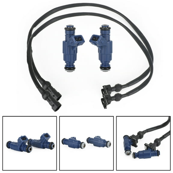 2PCS Fuel Injectors 1202863 Fit for Polaris RZR Sportsman Ranger EFI 700 800 05-14