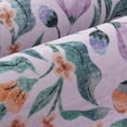 thumbnail image 7 of Lahome 5x7 Floral Washable Rug for Living Room,, Non Slip Purple Girls Bedroom Rugs with Rubber Backing, Soft Ultra Thin Carpet for Nursery Playroom, 7 of 7