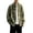 Green, variant on Men's Full Zipper Cardigan Casual Stand Collar Cardigan Sweater Long Sleeve Ribbed Knit Jacket Sweater with Pockets Korean Streetwear(Red,L)