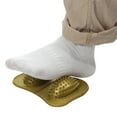 thumbnail image 5 of Unique Bargains 1 Pc Double Ellipse Foot Massager for Home Gold Tone, 5 of 5