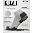 thumbnail image 2 of TCK Blister Resister Quarter Socks - Black, 2 of 2