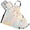 Cute Anime Schoolgirl, variant on Cartoon Colorful Gnome 5 Pcs Kitchen Set Heat Resistant Oven Mitts and Non-Slip Pot Holders with Adjustable Cooking Apron
