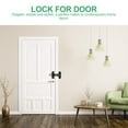 thumbnail image 2 of BRIGHTFUFU Lock Door Security Swing Bar Door Lock For Hotel Managers 1Pcs, 2 of 8