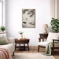 thumbnail image 3 of Framed Canvas Print Chinese Crane Wall Art Elegant Oriental Bird Nature Decorative for Living Room Bedroom - 24"x36" NATURAL, 3 of 8