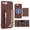 Brown, variant on Dteck Magnetic Case for iPhone 8 Plus/7 Plus, 2 in 1 Wallet Case Detachable Card Holder, Compatible with MagSafe, Slim PU Leather RFID Blocking Credit Slots Zipper Pocket,Green