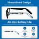 thumbnail image 5 of anteojos de sol Bluetooth para hombres y mujeres, lente de luz azul, traductor AI alimentado por GPT, batería 11H, protección UV polarizada, lentes inteligentes, control de voz, lentes inteligentes, 5 of 5