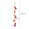 thumbnail image 2 of Artificial Persimmon Garland, Lifelike Fake Fruit String, Foam Material Lifelike, Flexible Hanging, Thanksgiving Kitchen Party Decor, 2 of 5