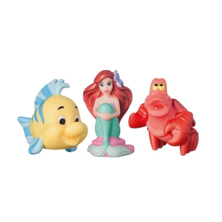 Disney The Little Mermaid Bath Toys, Squirt Toys, 3 Pk - Walmart.com