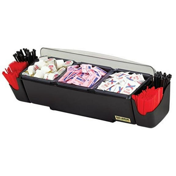 San Jamar BD4003 The Dome 6 Quart Garnish Center