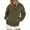 Green, variant on Oversized 1/4 Button Up Hoodies for Women Trendy Long Sleeve Sweatshirts Comfy Hooded Pullover Fall Casual Outfits Cute Tops (Beige,4X-Large)