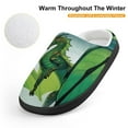 thumbnail image 4 of Kids Dragon Wings Of Fire Slippers Anti-slip Fluffy Fuzzy House Slippers Warm Soft Plush Winter Fluffy House Shoes for Boys Girls, 4 of 7