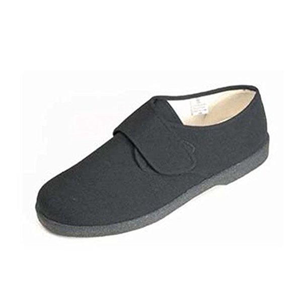 canvas shoes with velcro fastening