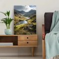 thumbnail image 5 of Mountain Lake Landscape Canvas Print, Scenic Wall Art for Living Room, Bedroom, Office, Study, Hallway & Home Decor, 5 of 8