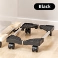 thumbnail image 1 of Support Tour pour Ordinateur, Support Mobile Réglable pour CPU, Support de CPU Support Tour pour PC avec Roulettes Pivotantes, Support Surélevé de Plancher pour PC Noir, 1 of 6
