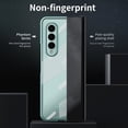 thumbnail image 6 of MonsDirect for 7.6 inch Samsung Galaxy Z Fold 2 5G 2020 Case, Clear Plating Frame Hard PC Back Shell With Screen Protector, Slim Anti-Drop Free Folding Hinge Protection for Galaxy Z Fold 2, Green, 6 of 7