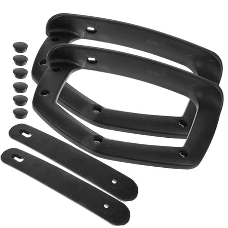 healifty 2pcs black desk chair product