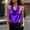 A1 Dark Purple, variant on Summer Halter Tops Office Wear for Women 2026 Draped Blouses for Women Concert Tops Going Out Tops for Women Evening Tops for Women Summer Shirts For Women Gold L